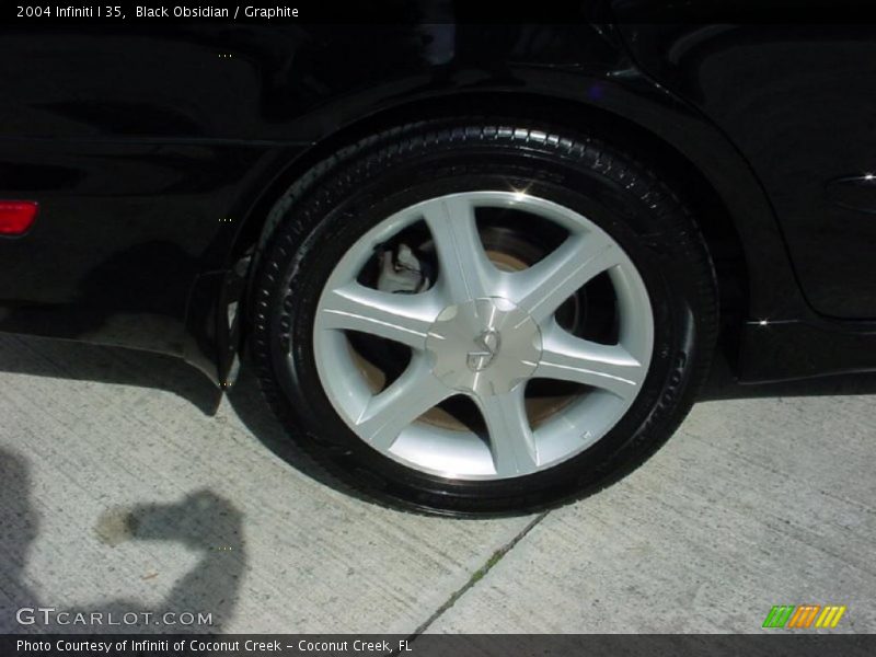 Black Obsidian / Graphite 2004 Infiniti I 35
