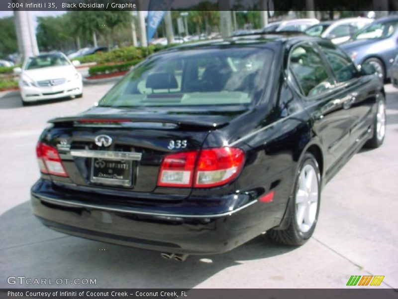 Black Obsidian / Graphite 2004 Infiniti I 35