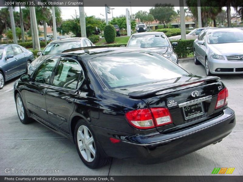 Black Obsidian / Graphite 2004 Infiniti I 35