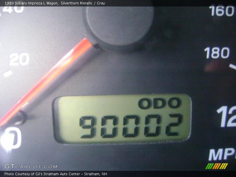 Silverthorn Metallic / Gray 1999 Subaru Impreza L Wagon