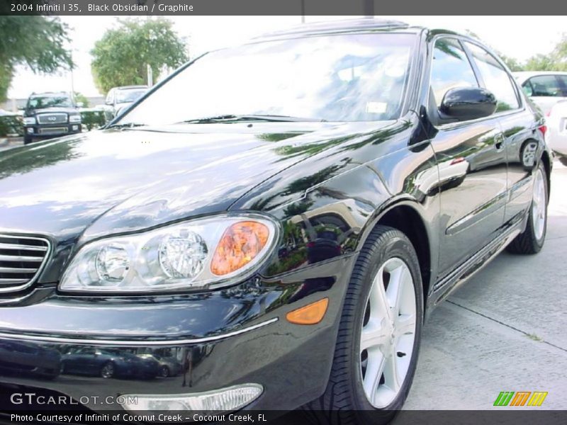 Black Obsidian / Graphite 2004 Infiniti I 35