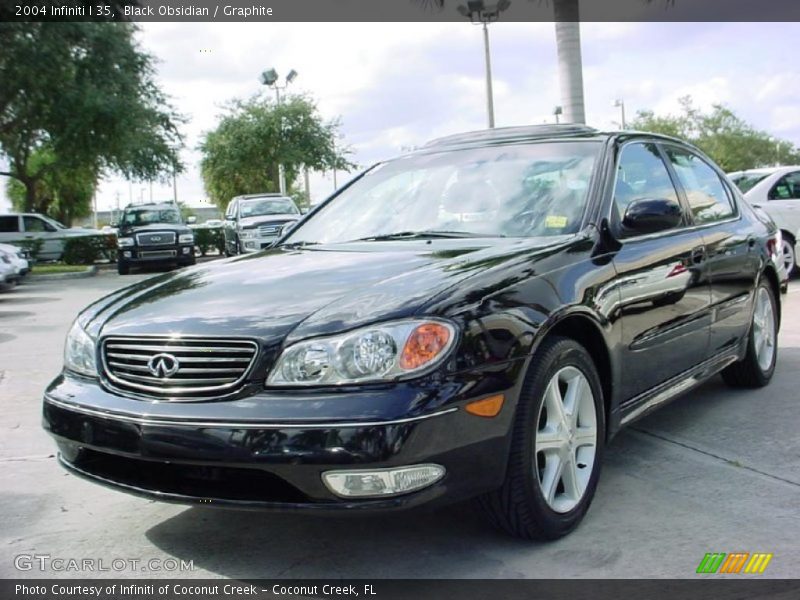 Black Obsidian / Graphite 2004 Infiniti I 35