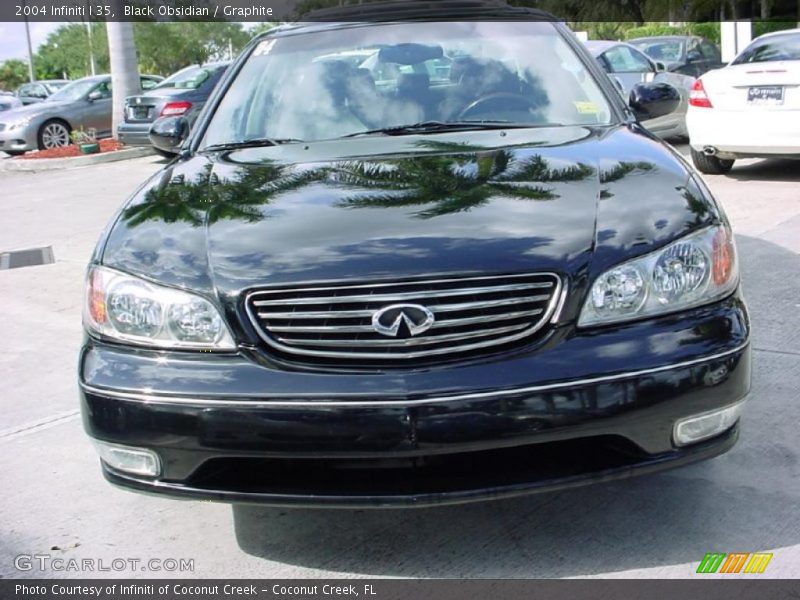 Black Obsidian / Graphite 2004 Infiniti I 35