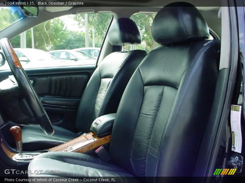 Black Obsidian / Graphite 2004 Infiniti I 35