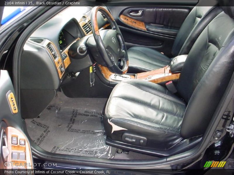 Black Obsidian / Graphite 2004 Infiniti I 35