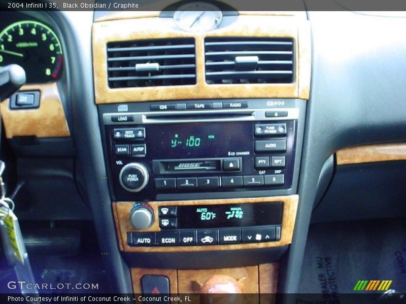 Black Obsidian / Graphite 2004 Infiniti I 35