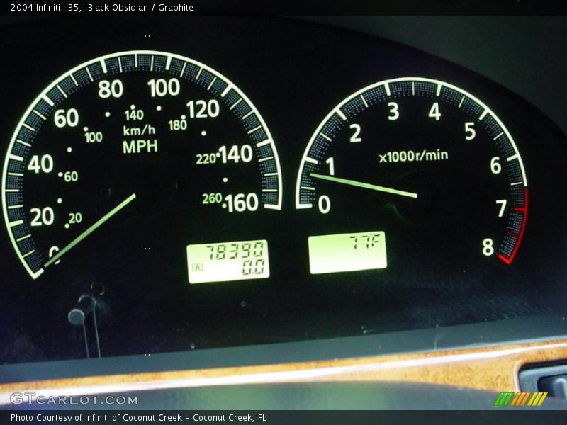 Black Obsidian / Graphite 2004 Infiniti I 35