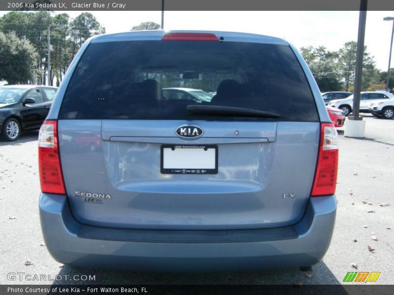 Glacier Blue / Gray 2006 Kia Sedona LX