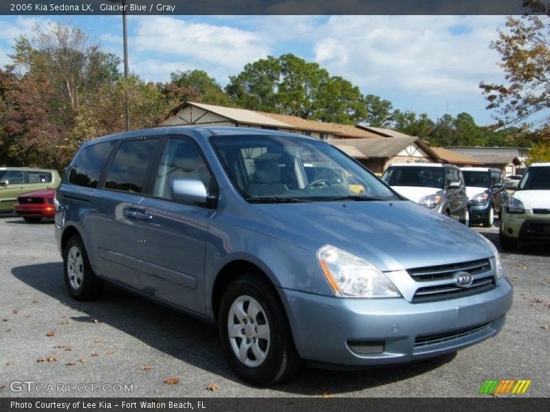Glacier Blue / Gray 2006 Kia Sedona LX