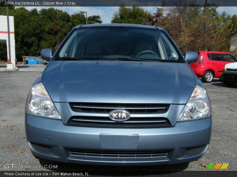 Glacier Blue / Gray 2006 Kia Sedona LX