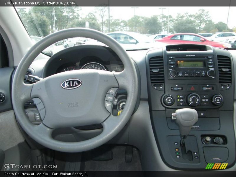 Glacier Blue / Gray 2006 Kia Sedona LX