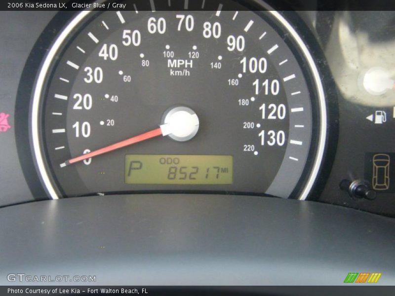 Glacier Blue / Gray 2006 Kia Sedona LX