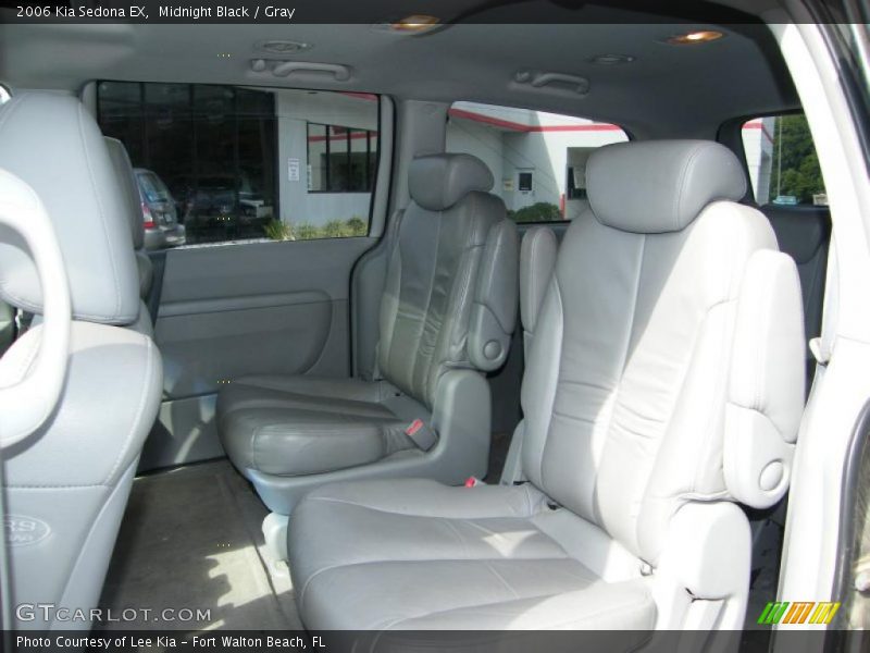 Midnight Black / Gray 2006 Kia Sedona EX