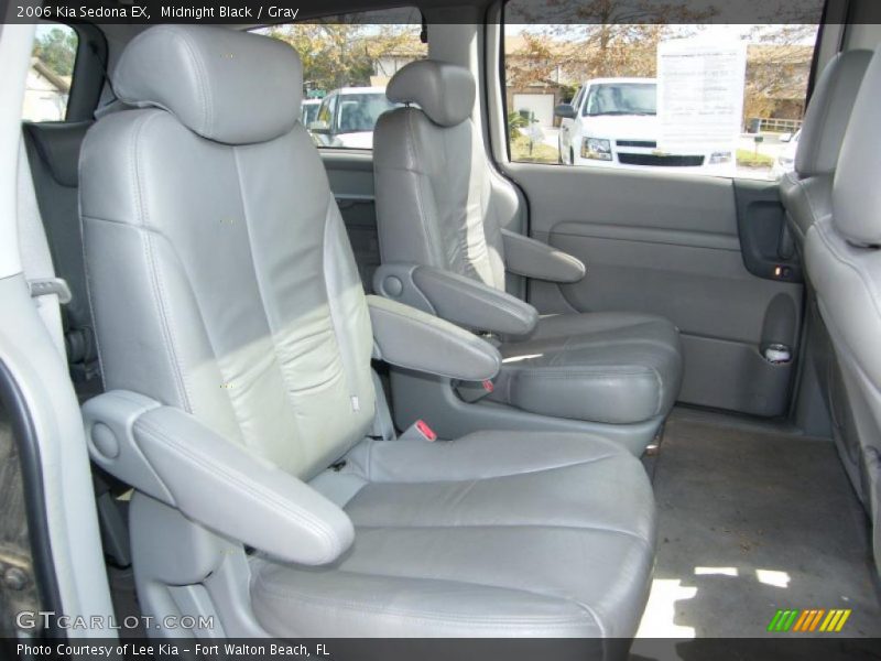 Midnight Black / Gray 2006 Kia Sedona EX