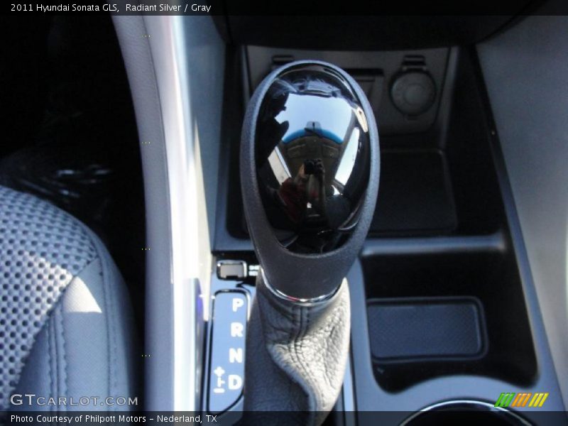 Radiant Silver / Gray 2011 Hyundai Sonata GLS