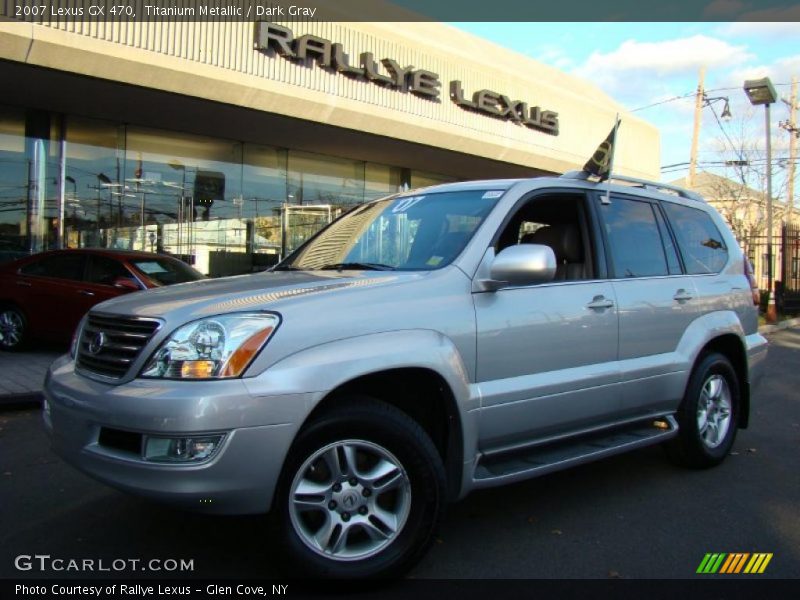 Titanium Metallic / Dark Gray 2007 Lexus GX 470