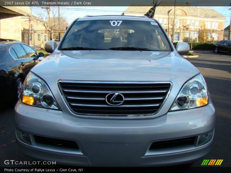 Titanium Metallic / Dark Gray 2007 Lexus GX 470
