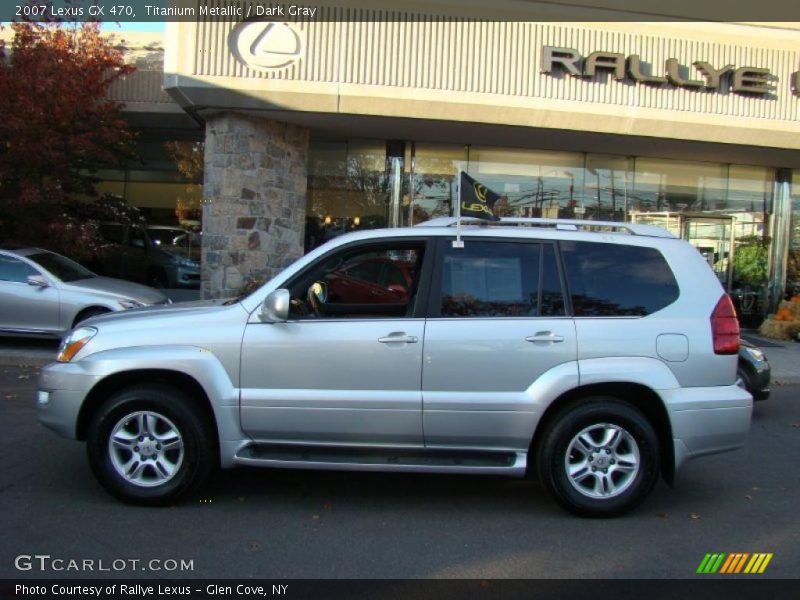 Titanium Metallic / Dark Gray 2007 Lexus GX 470