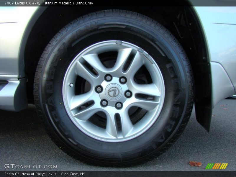 Titanium Metallic / Dark Gray 2007 Lexus GX 470