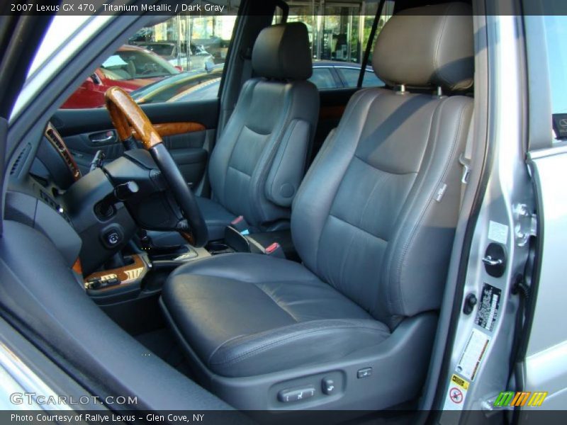 Titanium Metallic / Dark Gray 2007 Lexus GX 470