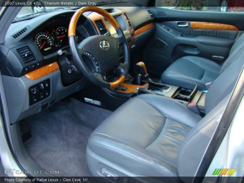 Titanium Metallic / Dark Gray 2007 Lexus GX 470