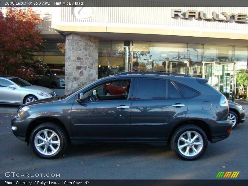Flint Mica / Black 2008 Lexus RX 350 AWD