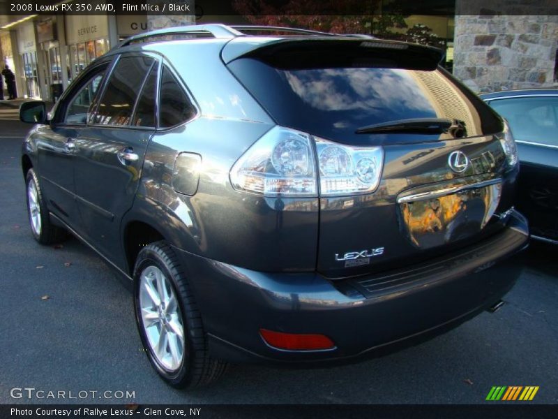 Flint Mica / Black 2008 Lexus RX 350 AWD