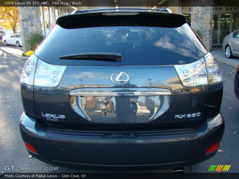 Flint Mica / Black 2008 Lexus RX 350 AWD