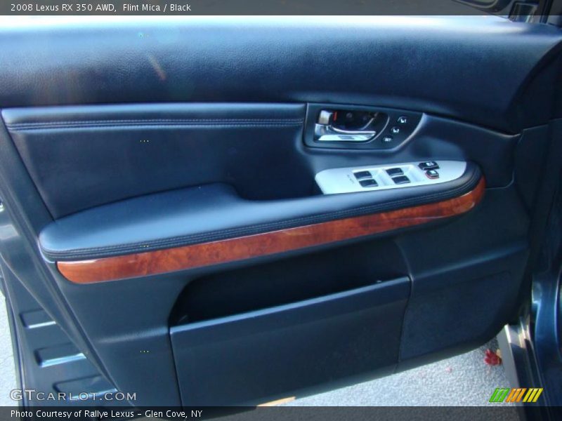 Flint Mica / Black 2008 Lexus RX 350 AWD