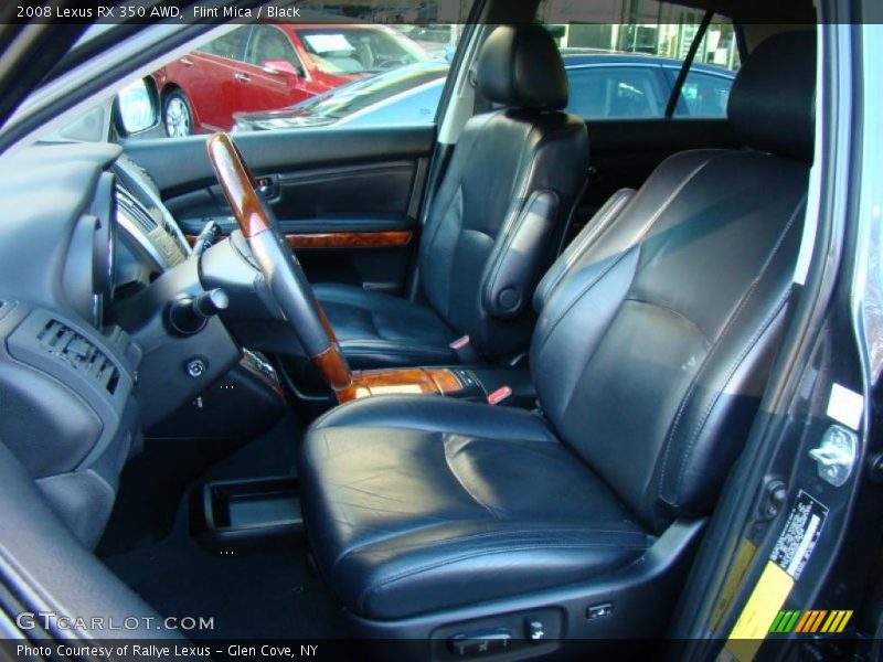 Flint Mica / Black 2008 Lexus RX 350 AWD