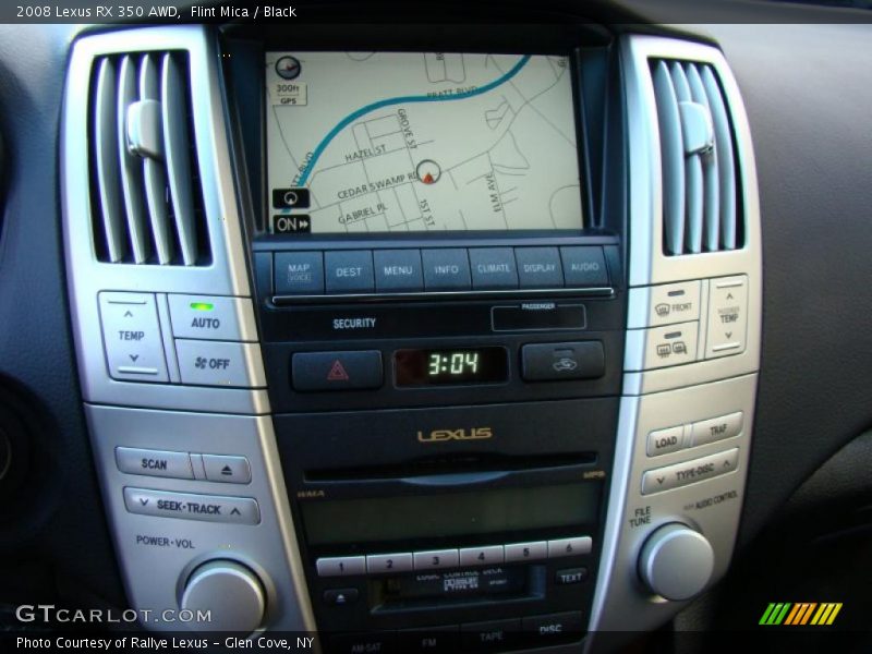 Flint Mica / Black 2008 Lexus RX 350 AWD