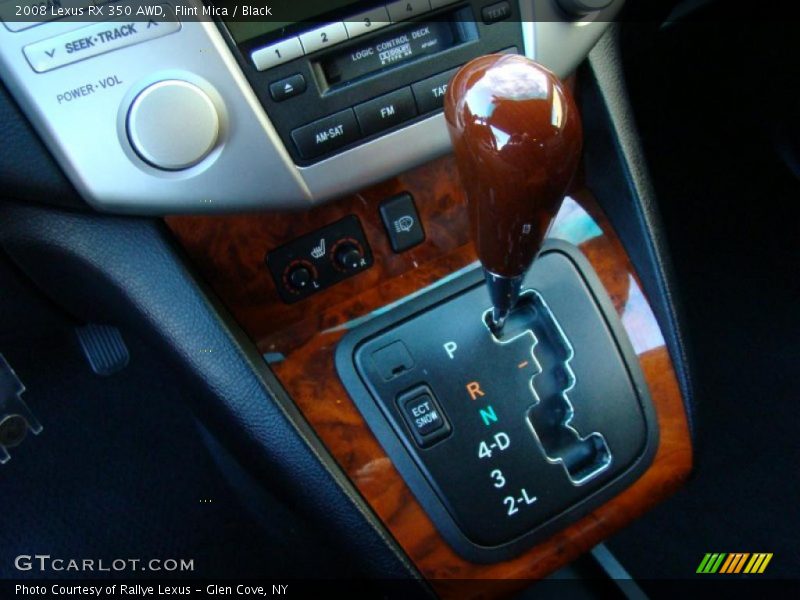 Flint Mica / Black 2008 Lexus RX 350 AWD