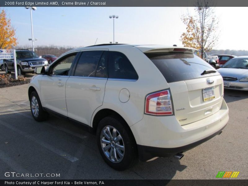 Creme Brulee / Charcoal 2008 Ford Edge Limited AWD