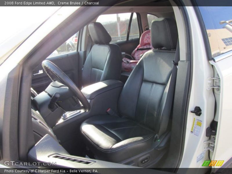 Creme Brulee / Charcoal 2008 Ford Edge Limited AWD