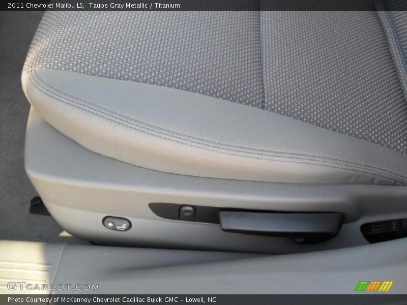Taupe Gray Metallic / Titanium 2011 Chevrolet Malibu LS