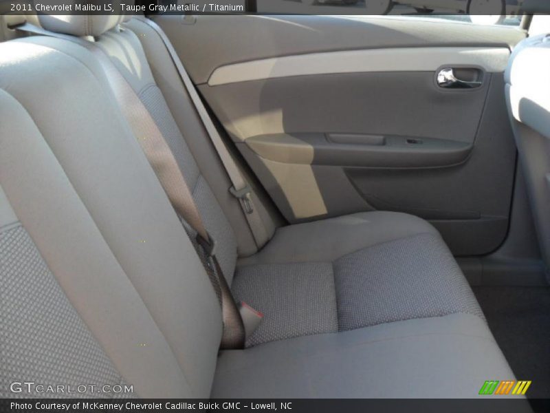 Taupe Gray Metallic / Titanium 2011 Chevrolet Malibu LS
