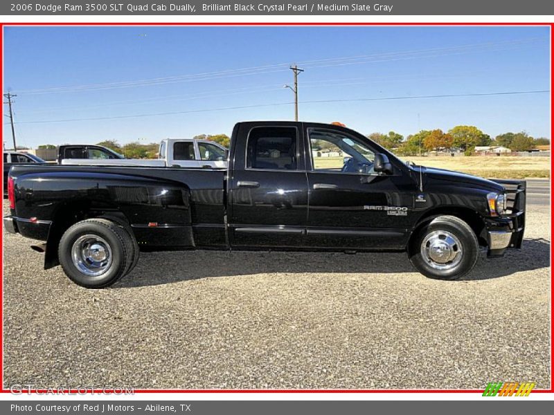  2006 Ram 3500 SLT Quad Cab Dually Brilliant Black Crystal Pearl