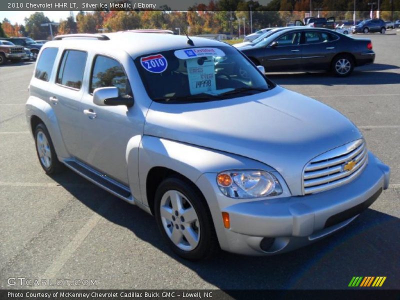 Silver Ice Metallic / Ebony 2010 Chevrolet HHR LT