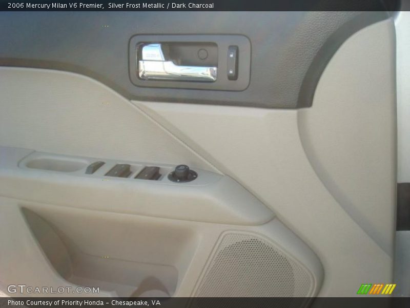 Silver Frost Metallic / Dark Charcoal 2006 Mercury Milan V6 Premier