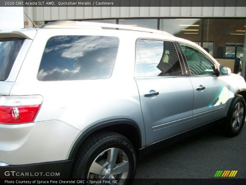 Quicksilver Metallic / Cashmere 2010 GMC Acadia SLT AWD