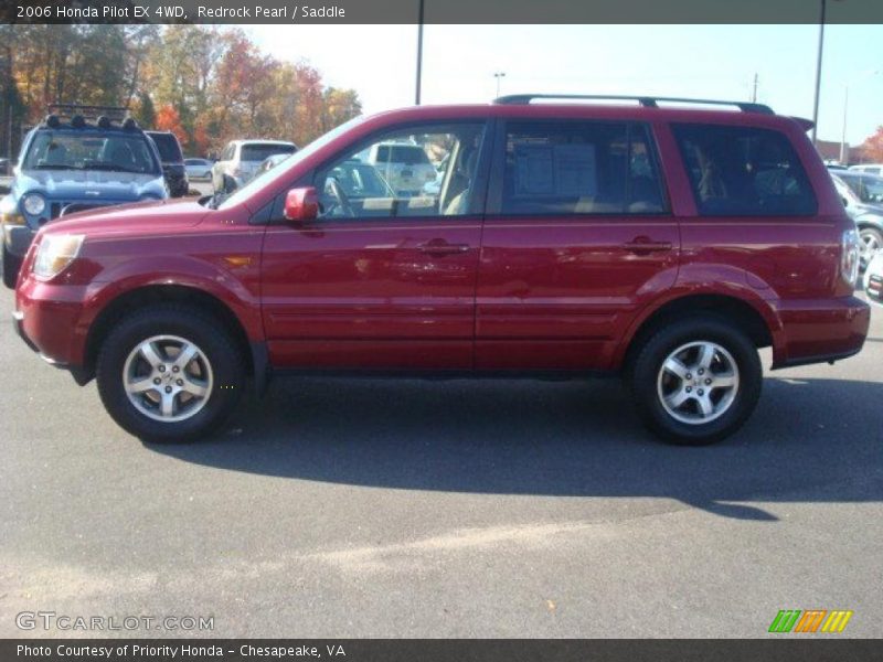 Redrock Pearl / Saddle 2006 Honda Pilot EX 4WD
