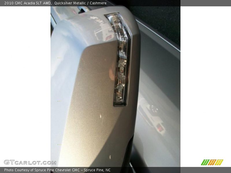 Quicksilver Metallic / Cashmere 2010 GMC Acadia SLT AWD
