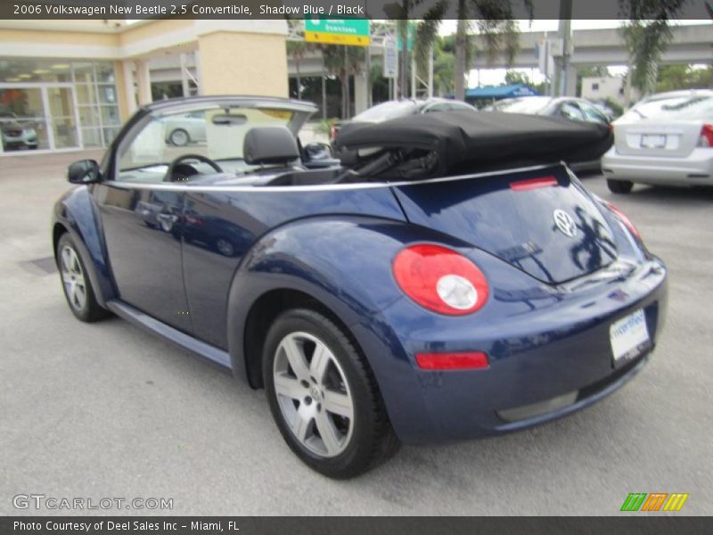 Shadow Blue / Black 2006 Volkswagen New Beetle 2.5 Convertible