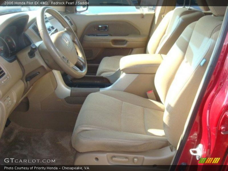 Redrock Pearl / Saddle 2006 Honda Pilot EX 4WD