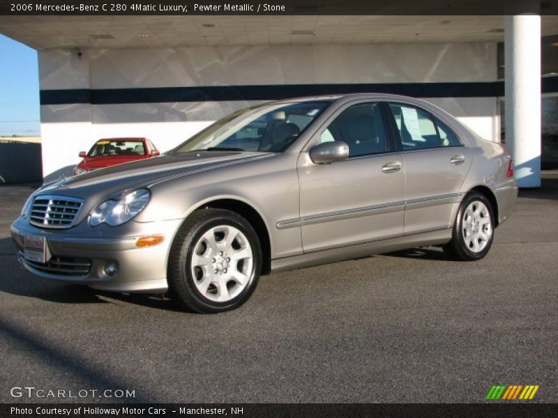 Pewter Metallic / Stone 2006 Mercedes-Benz C 280 4Matic Luxury