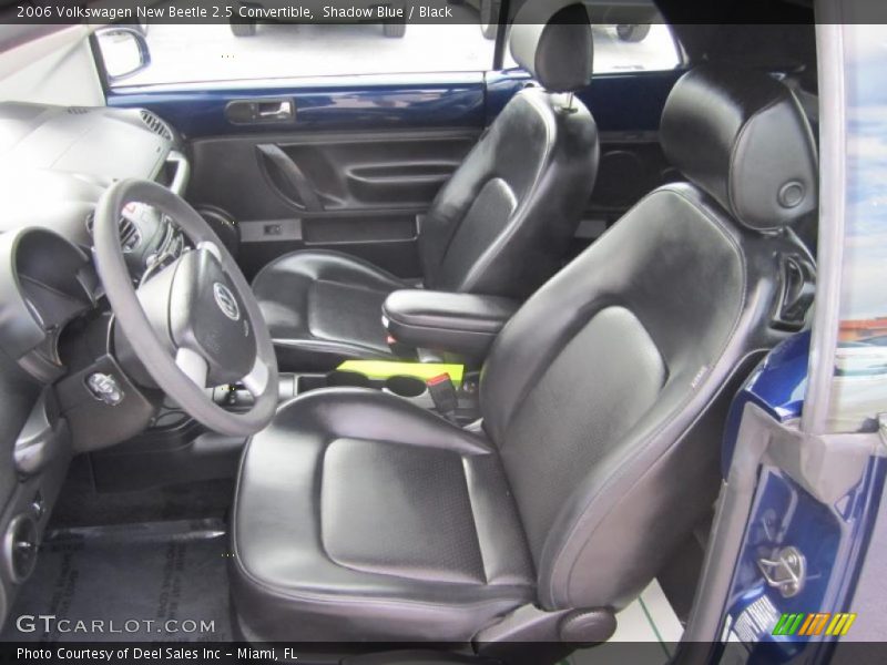 Shadow Blue / Black 2006 Volkswagen New Beetle 2.5 Convertible