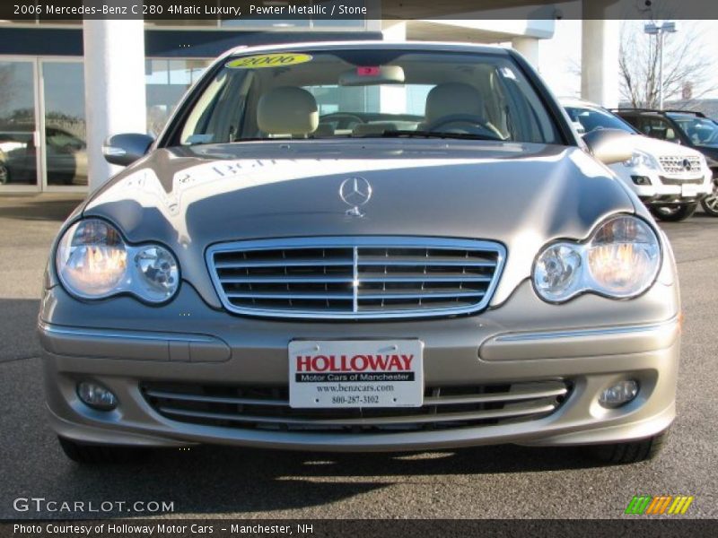 Pewter Metallic / Stone 2006 Mercedes-Benz C 280 4Matic Luxury