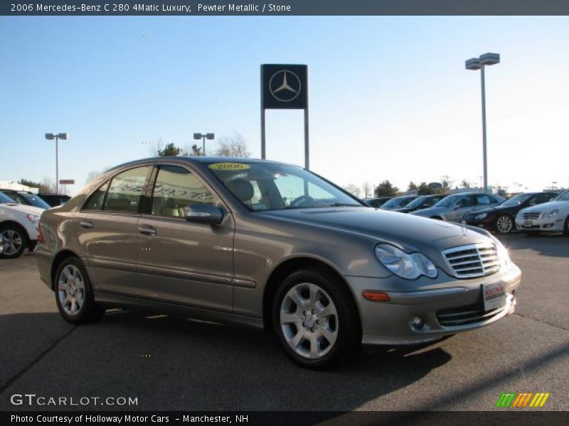 Pewter Metallic / Stone 2006 Mercedes-Benz C 280 4Matic Luxury
