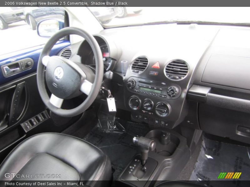 Shadow Blue / Black 2006 Volkswagen New Beetle 2.5 Convertible