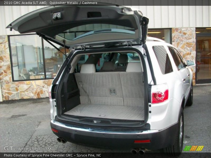 Quicksilver Metallic / Cashmere 2010 GMC Acadia SLT AWD